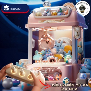  Máy Gắp Thú Mini Phi Hành Gia Kích Thước Lớn Điều Khiển Từ Xa RC Có Nhạc Đèn Kèm Xu Đếm Thời Gian,Có Sẵn Nhiều Thú Bông 