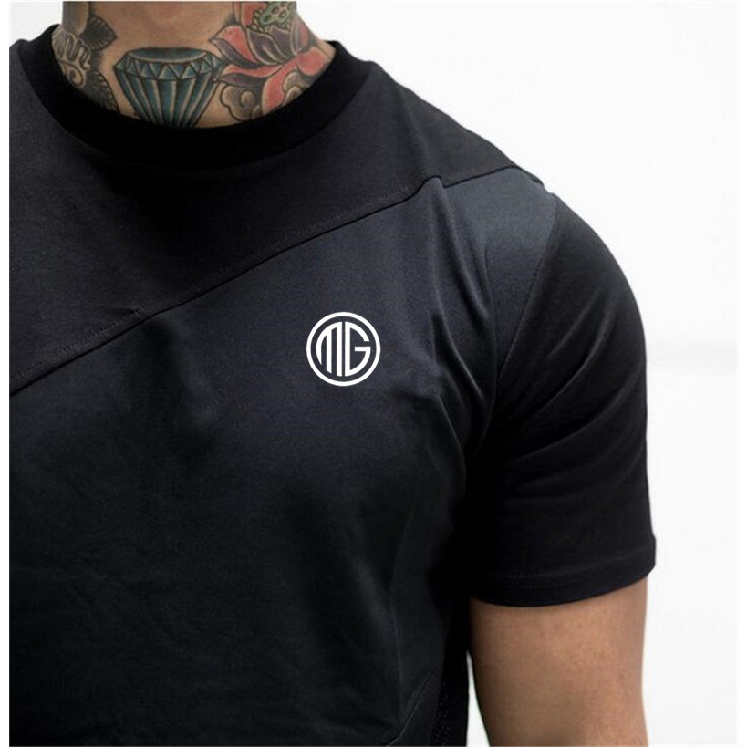 Áo cộc tay gym nam 6 mảnh co giãn 4 chiều ôm cơ tôn dáng cơ bắp One athletics