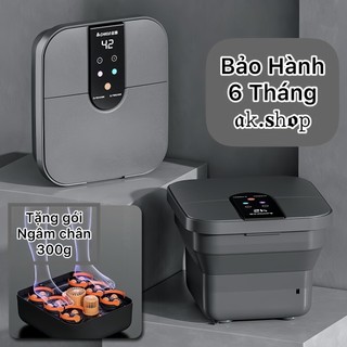 Máy ngâm chân massage tự động làm nóng gấp gọn
