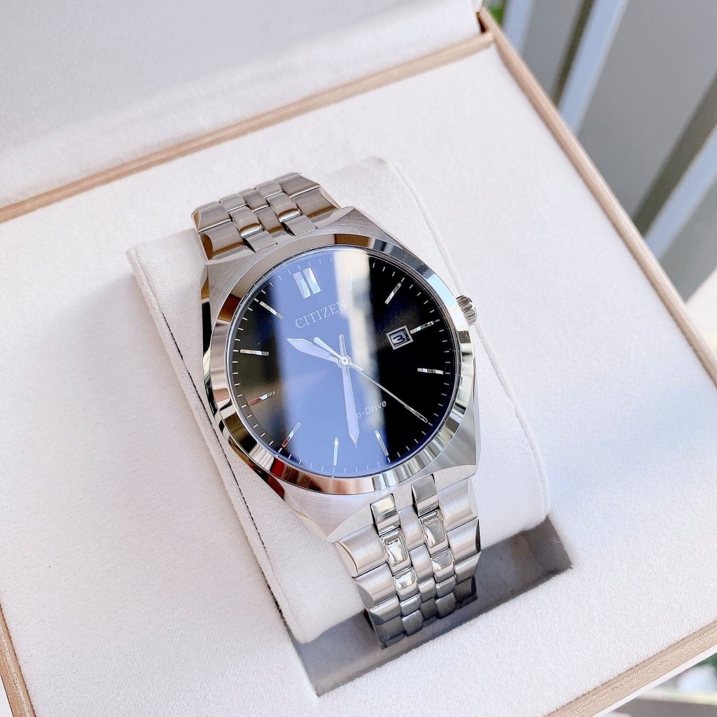 Đồng Hồ Nam Citizen Ecodrive BM7331-64E Chính Hãng Tặng Kèm Dây Da Cao Cấp