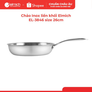 Chảo Inox liền khối Elmich Trimax EL-3846 size 26cm
