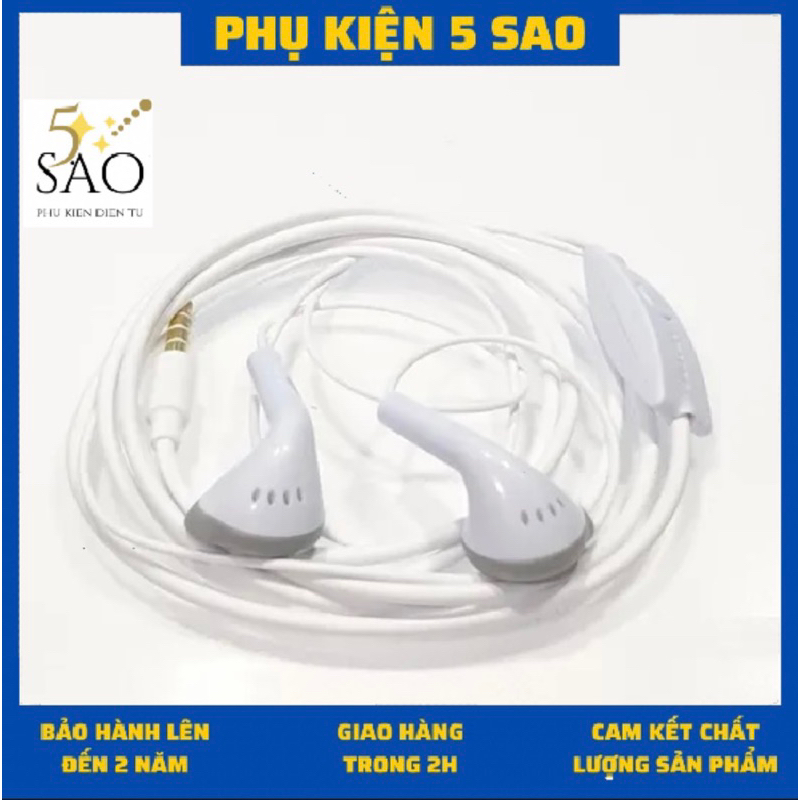 Tai nghe điện thoại có dây, tai nghe sam-sung-G5830 zin linh kiện chân vàng jack 3.5mm đàm thoại