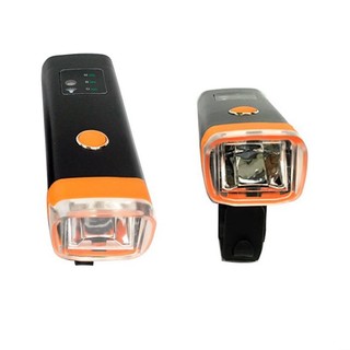 Đèn trước xe đạp siêu sáng, sạc USB HJ-047 - PN047 - đèn 047 đen