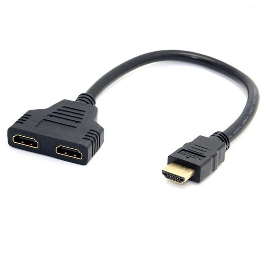 Cáp Chia Tín Hiệu HDMI 1 Ra 2 Đầu