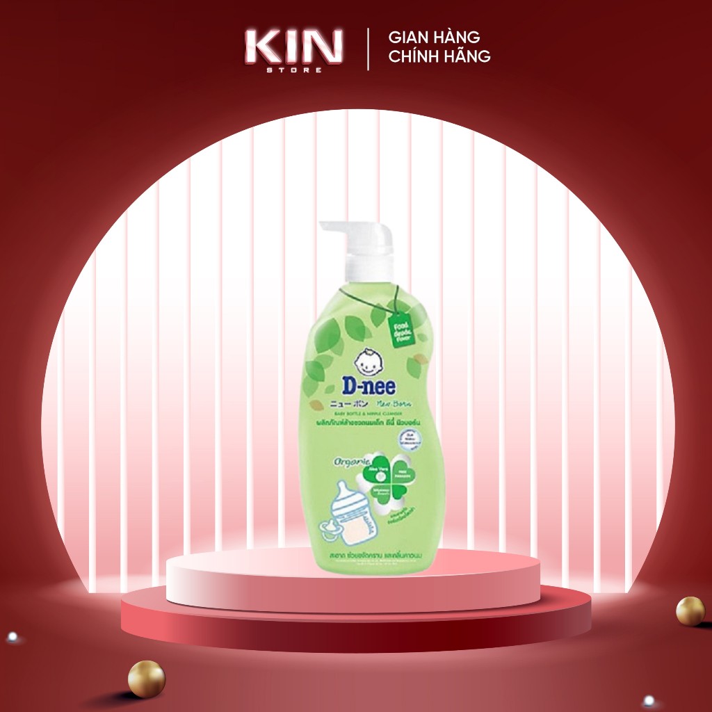 Nước rửa bình sữa Dnee Organic Thái Lan 620ml