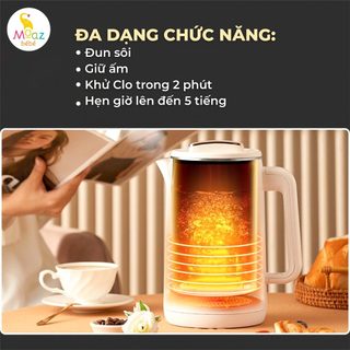 Bình đun nước pha sữa Moaz BéBé MB 070