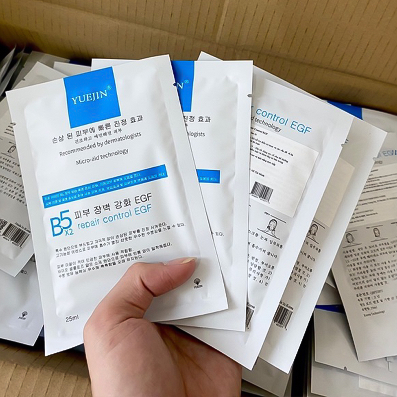 Mặt nạ Yuejin hàn quốc B5 Repair Control EGF cấp ẩm, phục hồi làm dịu da