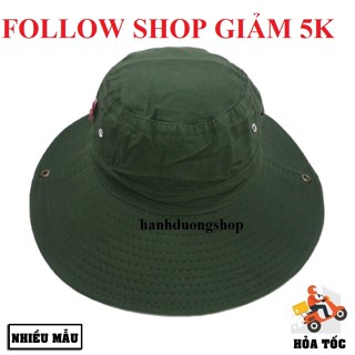 Nón tai bèo, nón bo nam, mũ mùa hè xanh vành rộng, chống nắng tốt - NBN01