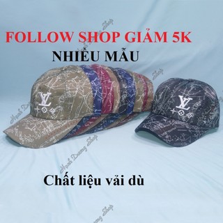 Mũ lưỡi trai nam đẹp chất liệu vải dù thoáng mát dễ thấm hút mồ hôi kiểu dáng đẹp phù hợp cả nam và nữ
