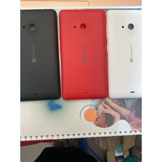 nắp lưng nokia lumia 535 đen, trắng, đỏ!
