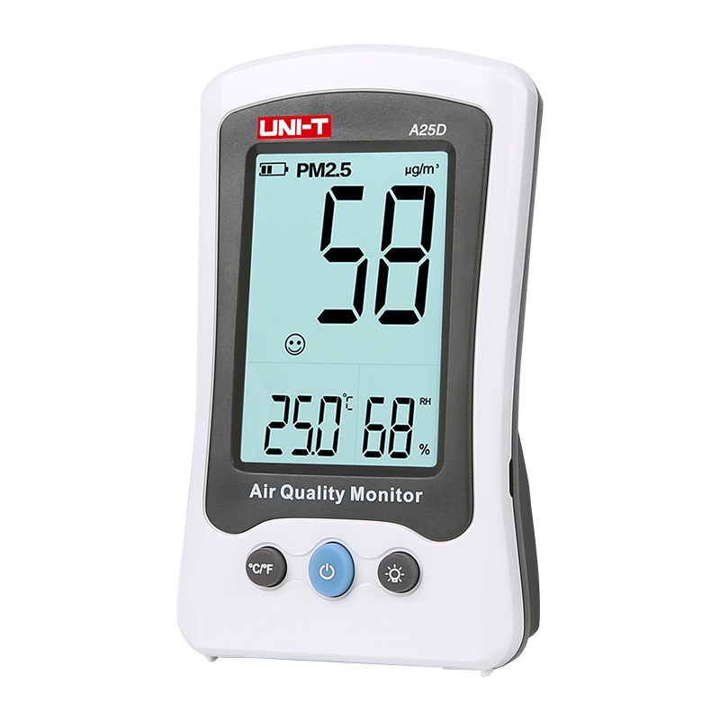 Máy đo nồng độ bụi PM2.5 UNI-T A25D (0~500μg/m³)