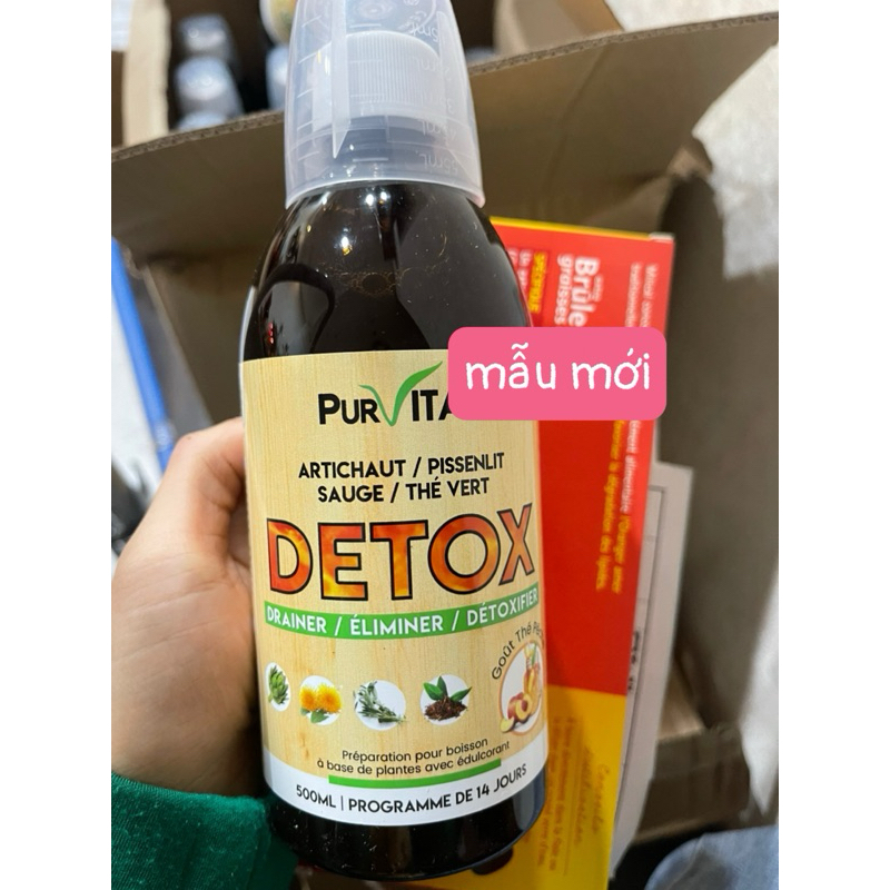 Thải độc tố cơ thể | Nước Detox Purvitae