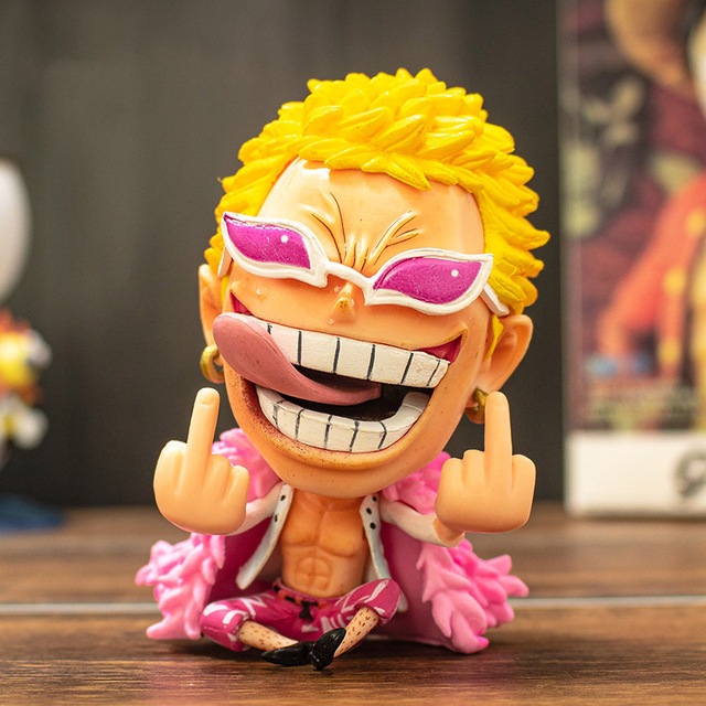 Mô hình One Piece Chibi Luffy Zoro Sanji Ace Sabo Nami Robin Choper Usopp Brook Franky Jinbei Boa Hancok Doflamingo Kuma
