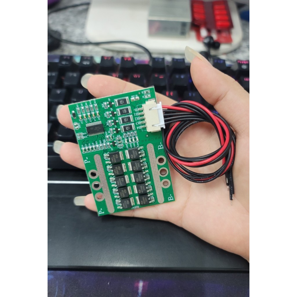 Mạch BMS 3s 4s 50A 3.2v 3.7v