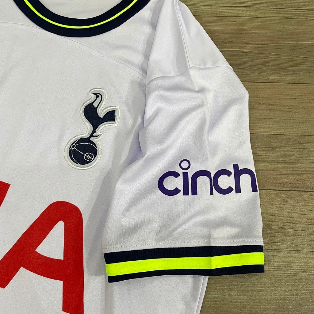 Bộ quần áo bóng đá Tottenham in tên SON số 7 sân nhà 2023DK