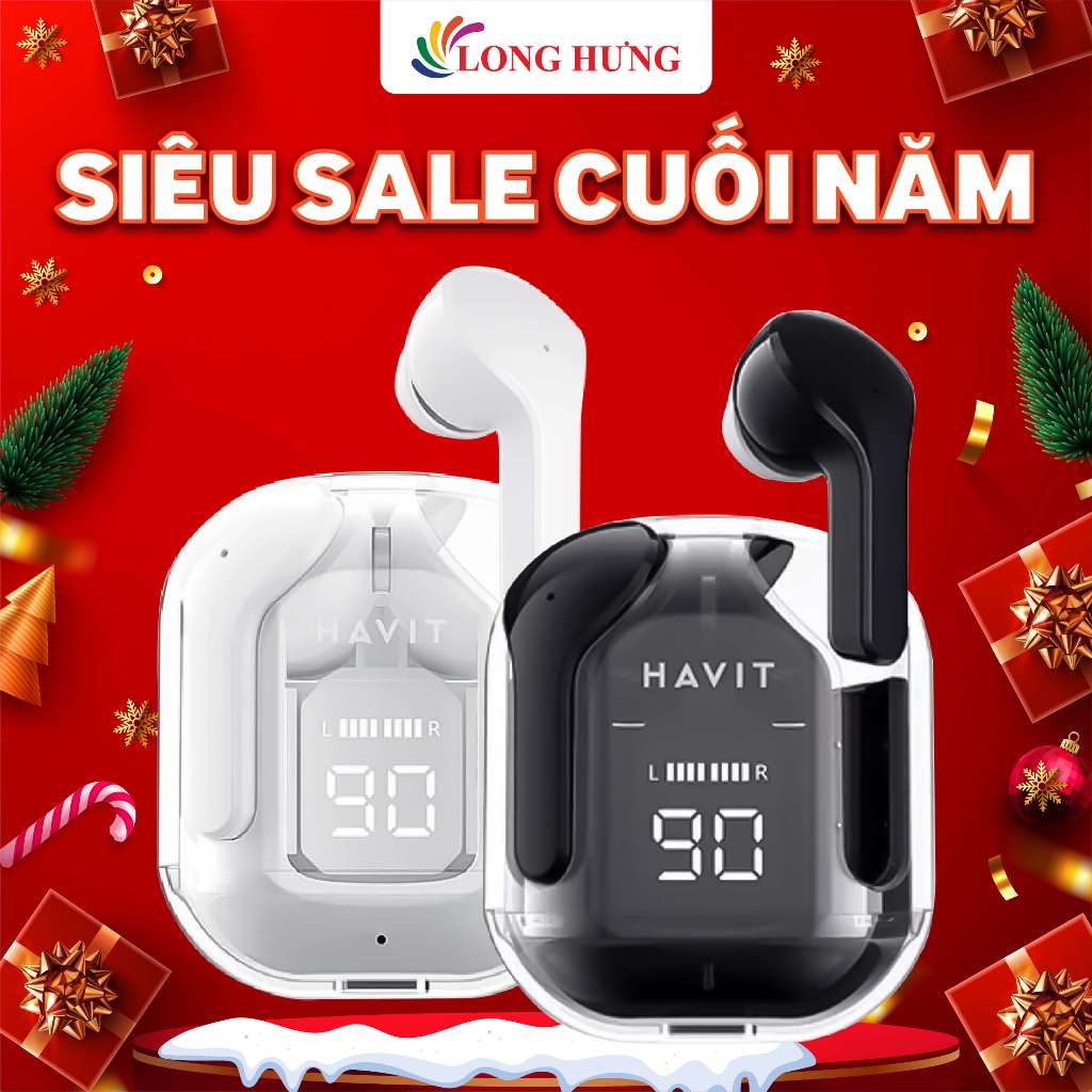 Tai nghe Bluetooth True Wireless Havit TW971 - Hàng chính hãng