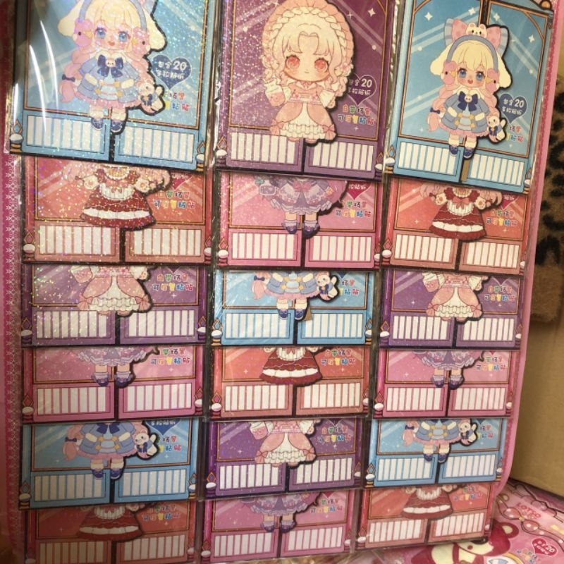 Sỉ vỉ 18 Tập hình dán tương tác công chúa tập 2 tờ