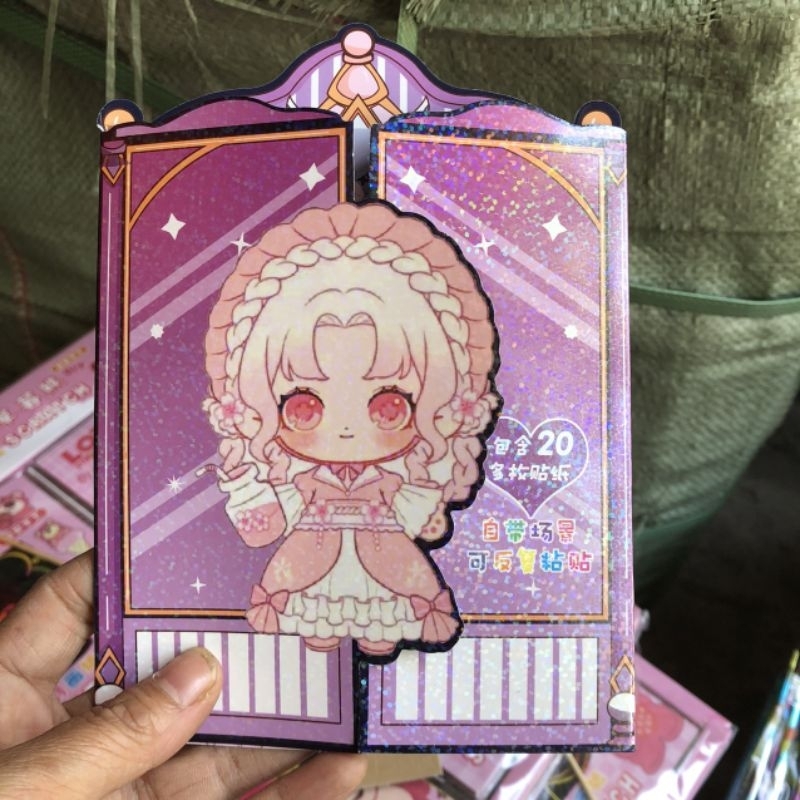 Sỉ vỉ 18 Tập hình dán tương tác công chúa tập 2 tờ