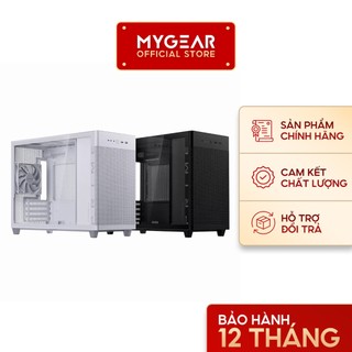 Vỏ case asus prime ap201 tempered glass microatx case chính hãng - bảo hành 12 tháng