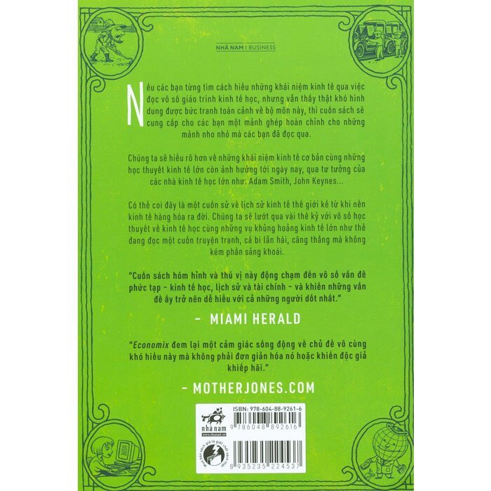 Sách - Economix - Các nền kinh tế vận hành  thế nào và tại sao?
