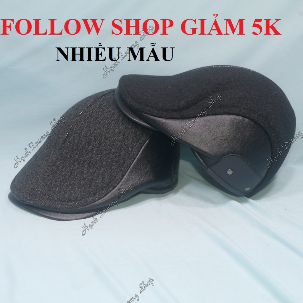 Mũ beret nam, nón jacket cao cấp nón mỏ vịt tăng giảm size bên hông nón thêu nổi độc đáo, gắn logo Sport