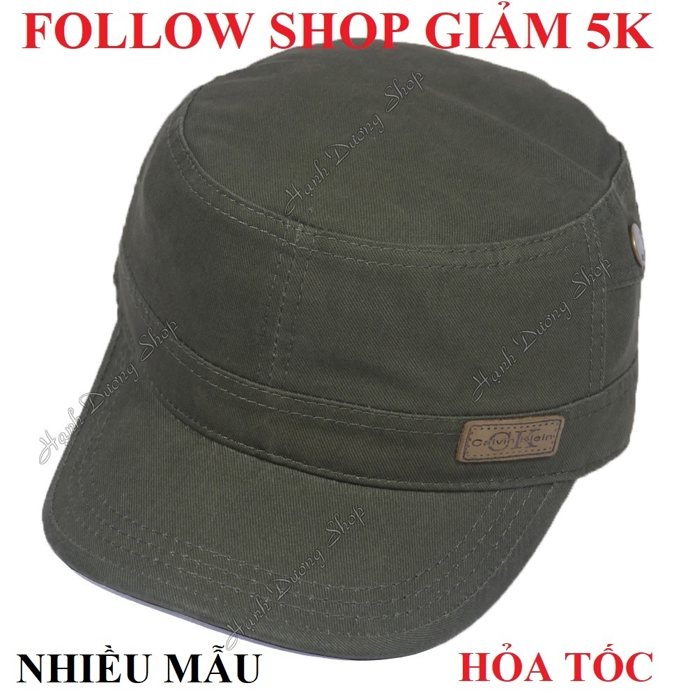 [ Nhiều Màu] Nón Kết Đẹp Mũ Lưỡi Trai Nam Đầu Bằng Bít Đuôi Có May Thun Phía Sau Giúp Giữ Chặt Nón Và Tăng Size Vòng Đầu