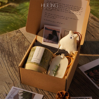  Set Quà Tặng Nến Thơm Cốc Tre & Tinh Dầu Thiên Nhiên Quà Tặng Sinh Nhật Cá Nhân Hóa Ý Nghĩa - Hương Candle 