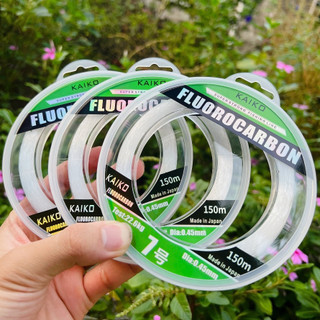 Dây trục kaiko flurocarbon 150m tải cá tốt dùng làm dây trục câu cá