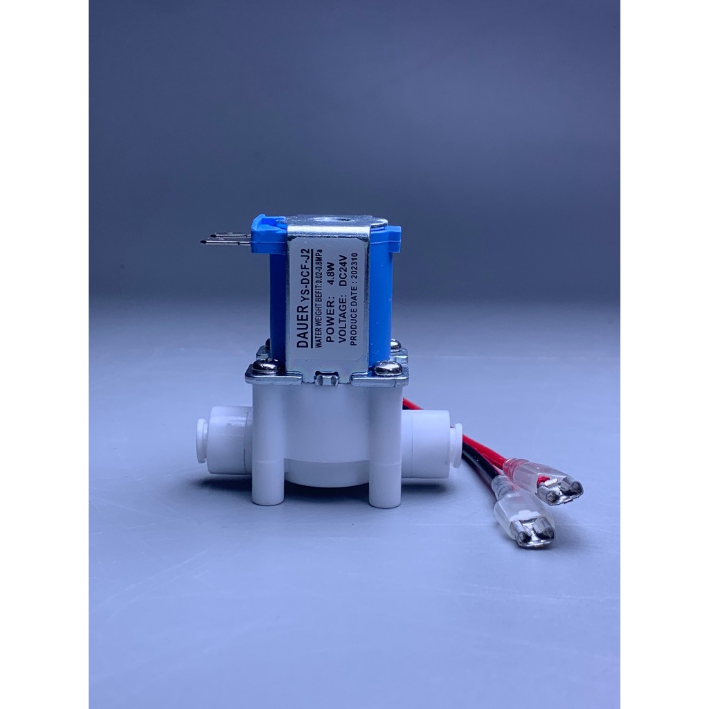 Van Áp Cao, Van Áp Thấp, Van Điện Từ, Van Thải Flow 300 Dây Nối Nhanh Phi 6 Cho Máy Lọc Nước RO