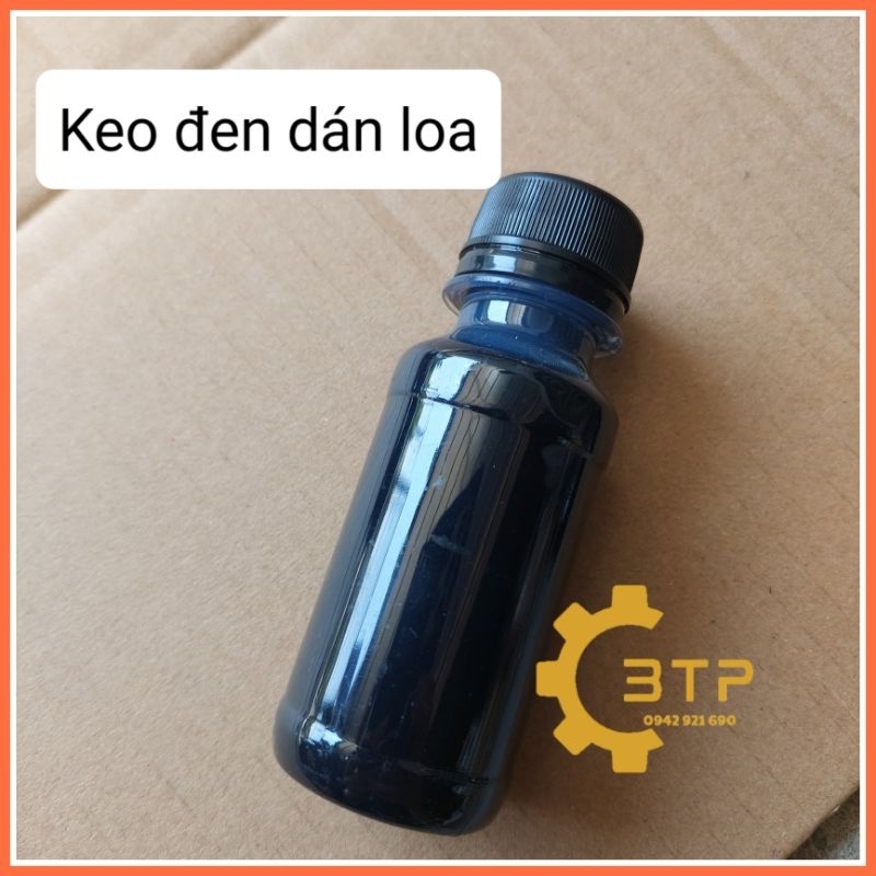Keo đen dán loa chai 100ml - 500ml