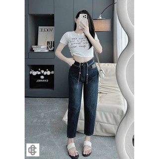 Quần Jean baggy lưng cao siêu hack dáng