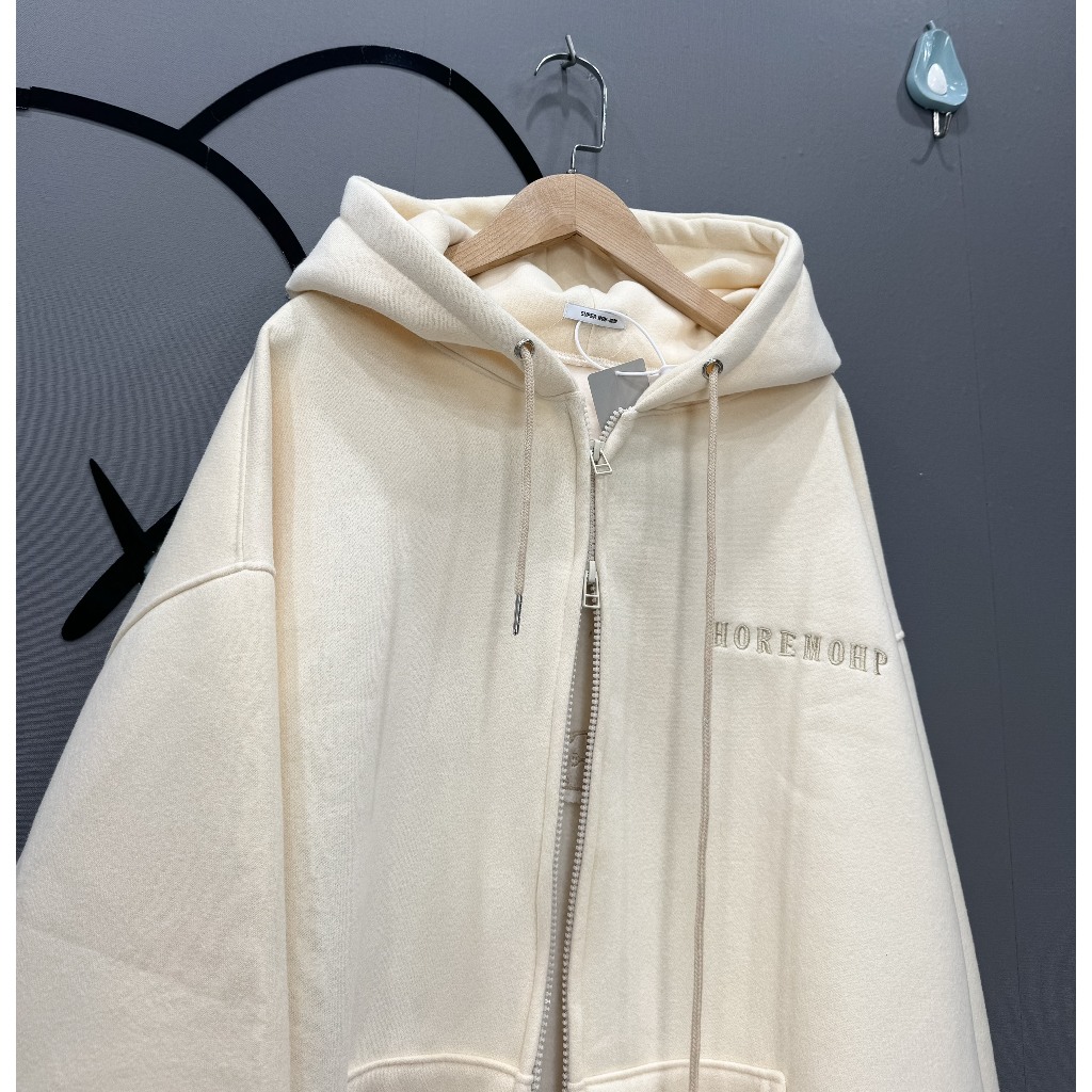 Áo khoác zip nỉ tàu l1 khoá 2 đầu HORE