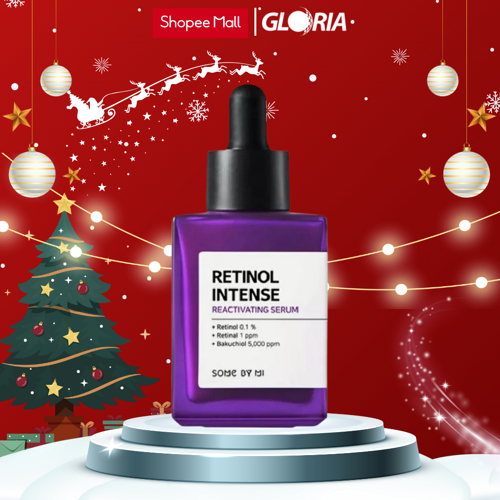 Tinh Chất RETINOL Ngăn Lão Hóa Với Collagen và Peptides Some By Mi Retinol Intense Reactivating Serum 30ml