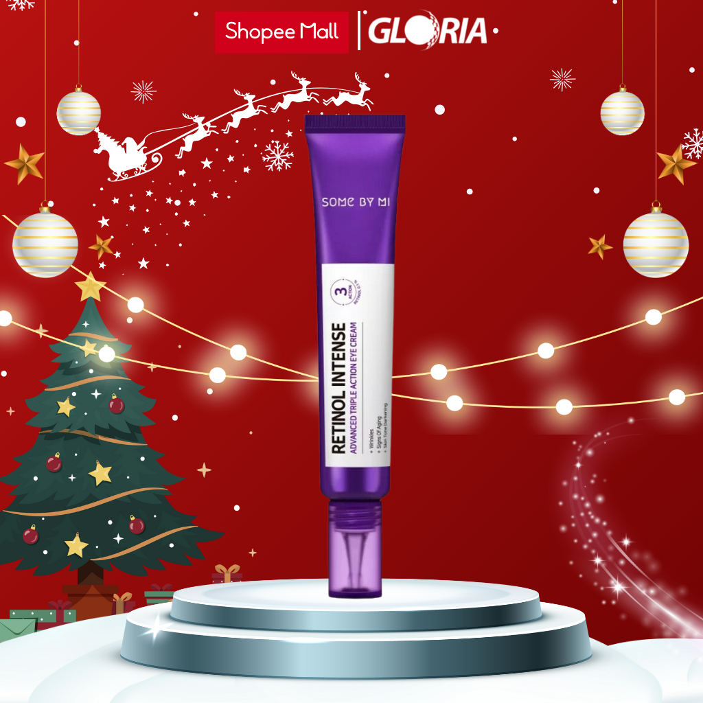 Kem Mắt RETINOL Ngừa Lão Hóa Some By Mi Intensive Advanced Triple Action Eye Cream 30ml