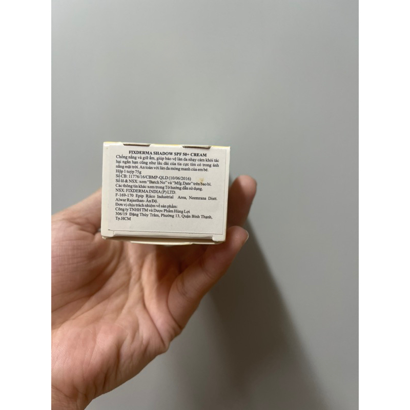 KEM CHỐNG NẮNG FIXDERMA CHO DA DẦU, DA NHẠY CẢM