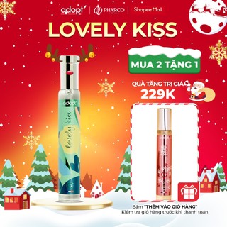 Nước hoa nữ 𝐀𝐝𝐨𝐩𝐭' Lovely Kiss tinh dầu thơm chính hãng Pháp nhẹ nhàng say đắm ngọt ngào lưu hương lâu