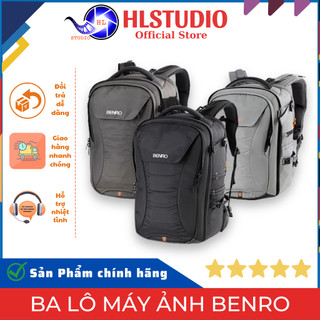 Ba lô máy ảnh benro hiker 200, hiker 300, ranger 400n, ranger 500n, ranger 600n chống nước độ bền cao từ hl studio