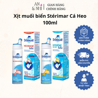 Xịt muối biển Stérimar Cá Heo 100ml