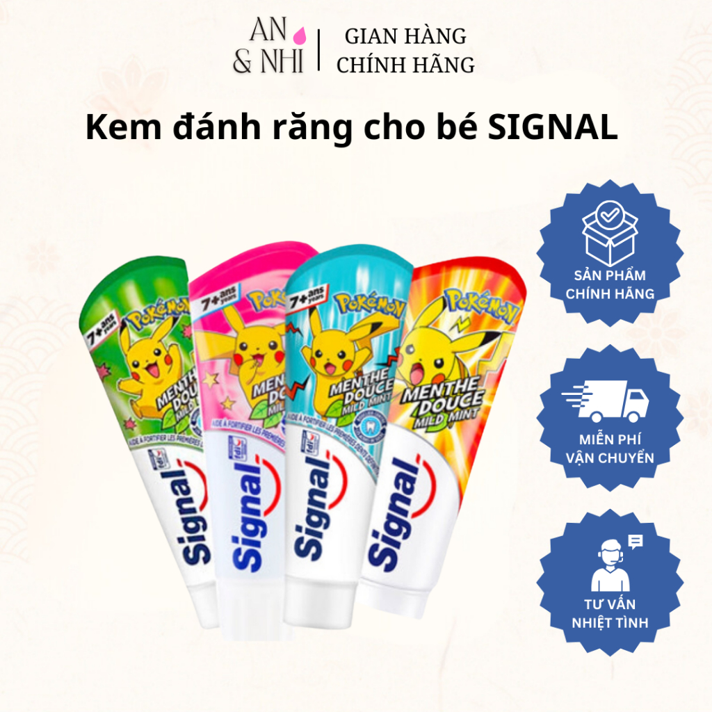 Kem đánh răng Signal cho bé