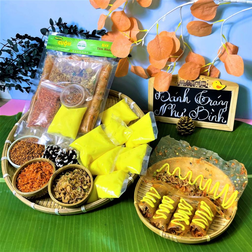 Bánh Tráng BƠ HÀNH PHI Như Bình Mỏng Dẻo Béo Thơm ĂN NGON NỨC MŨI