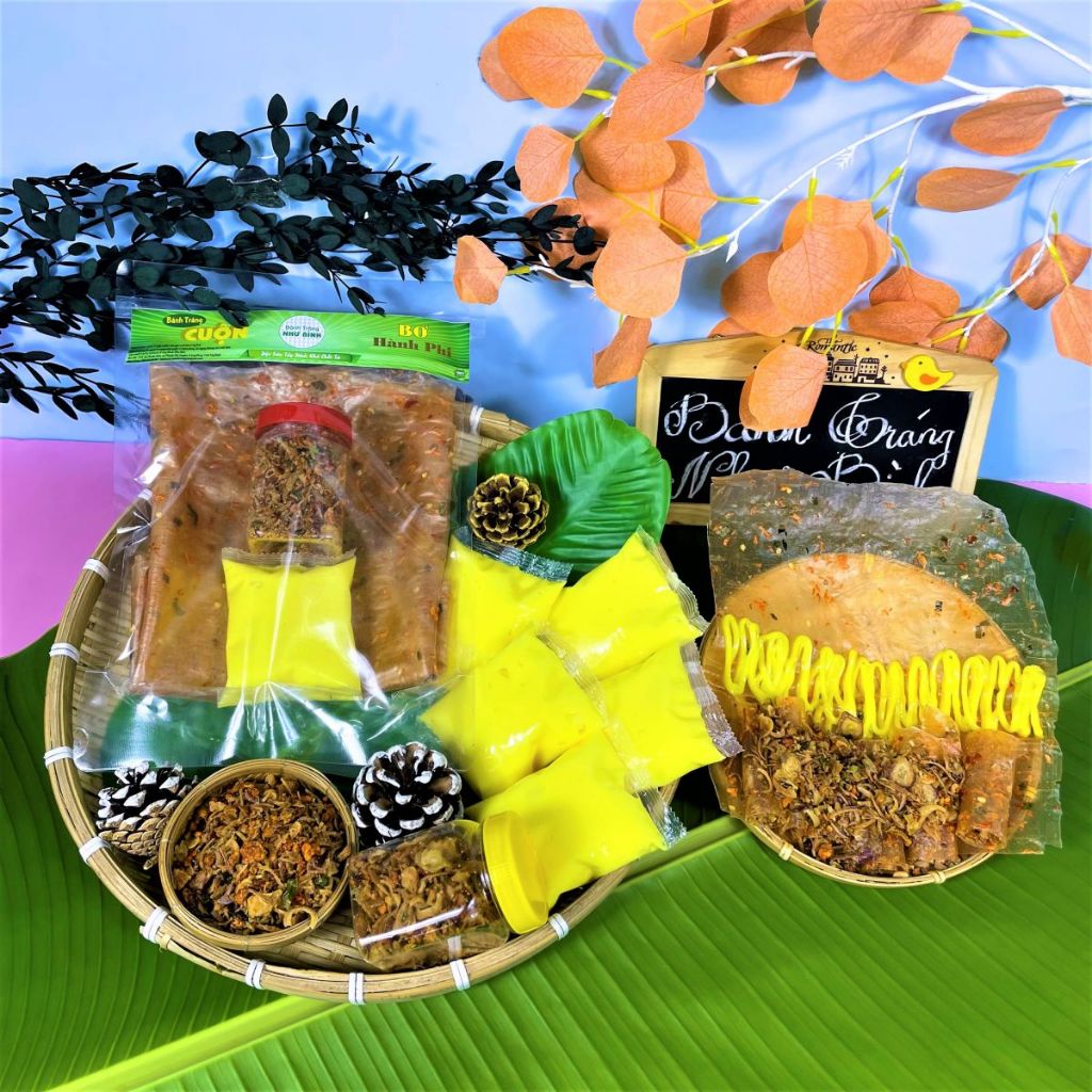 Bánh Tráng BƠ TÔM HÀNH Như Bình Mỏng Dẻo Béo Thơm ĂN NGON BÁ CHÁY
