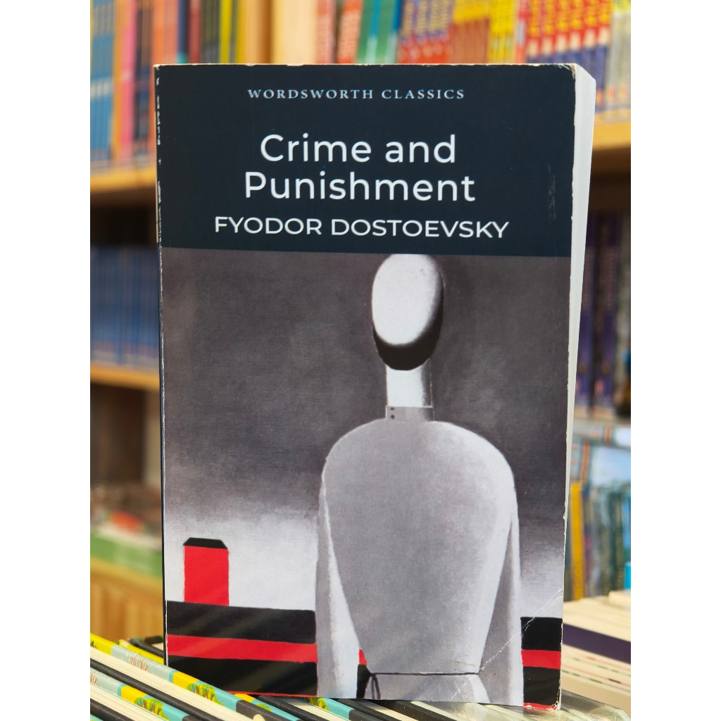 Sách lỗi bìa - Tiểu thuyết tiếng Anh - Crime and Punishment, chưa sử dụng