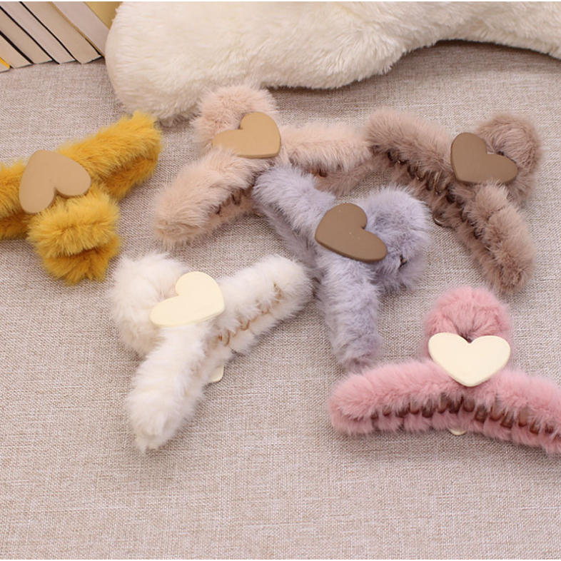 Cặp búi tóc kẹp lông tạo kiểu cho tóc ngăn tóc dài đa năng giá rẻ, kẹp càng cua 16 răng cỡ lớn chắc chắn xinh xỉu