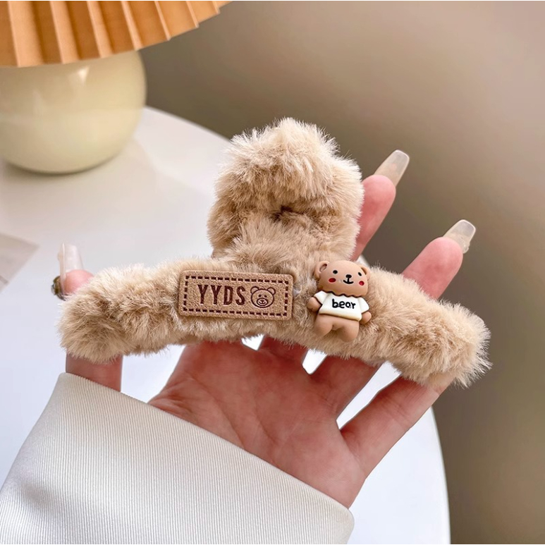 Cặp búi tóc kẹp lông tạo kiểu cho tóc ngăn tóc dài đa năng giá rẻ, kẹp càng cua 16 răng cỡ lớn chắc chắn xinh xỉu