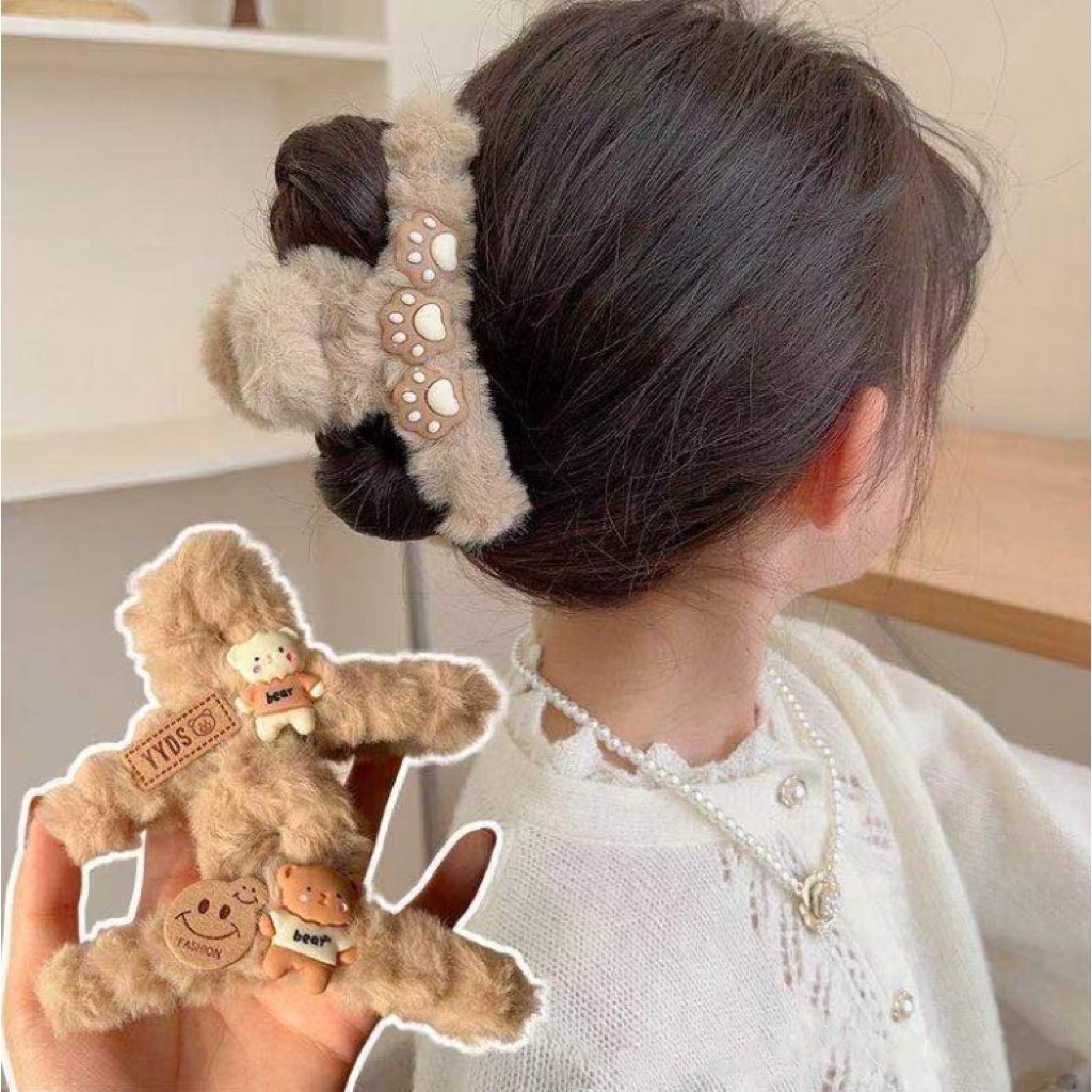 Cặp búi tóc kẹp lông tạo kiểu cho tóc ngăn tóc dài đa năng giá rẻ, kẹp càng cua 16 răng cỡ lớn chắc chắn xinh xỉu