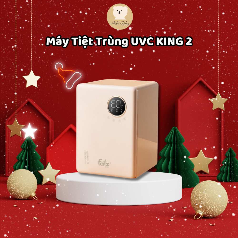 MÁY TIỆT TRÙNG SẤY KHÔ UVC - LED FATZ BABY - 19L - KING 2 - FB4799BT MC110