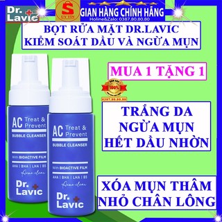 Bọt rửa mặt Dr.lavic hàn quốc chính hãng sữa rửa mặt rau củ quả thải độc dành cho da dầu mụn kiềm dầu ngừa mụn drlavic