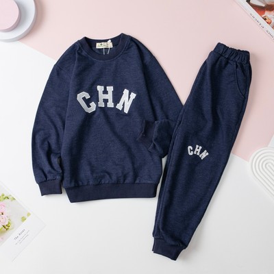 Bộ Nỉ Thêu Chữ Houston Size Nhí Dành cho Bé Trai và Bé Gái