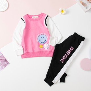Bộ nỉ Day mặt cười LITIBABY 9/14T