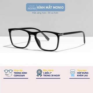Gọng Kính Cận Mắt Vuông Nam Nữ MONIO 95342 Chất Liệu Kim Loại Phụ Kiện Thời Trang